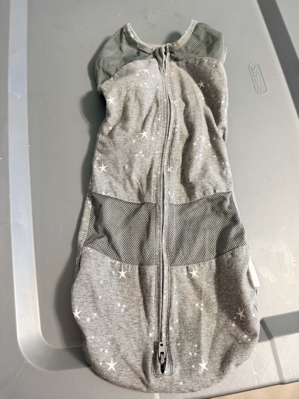 Happiest Baby Sleepea Swaddle Size S Stars Gray